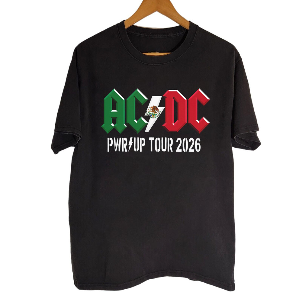 ACDC Band Logo Black Cotton Shirt 2026 All size BS1698