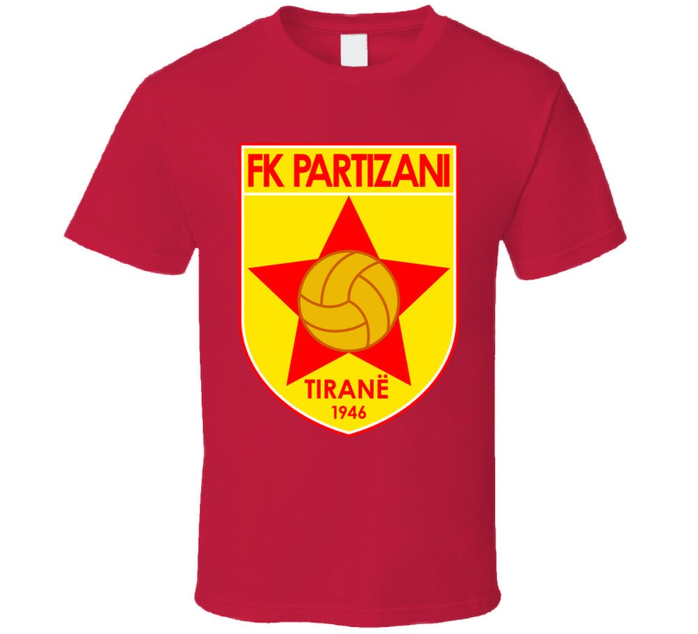 Fk Partizani Tirana Football Club Soccer Team Albanian Superliga Albania T Shirt