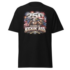 250 Years of Kickin Ass Patriotic Eagle 1776–2026 4th of July America 250