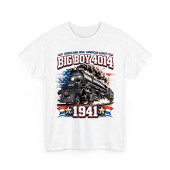 Big Boy 4014 American Vintage Steam Locomotive Train Unisex T-Shirt