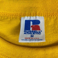 Vintage Myrtle Beach Motorcycle Shirt Mens Medium Yellow Bike Week Y2K 2001