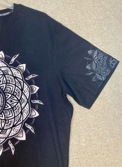 Rage Nation Apparel x Glenn Thomson T Shirt Mens Large L Black Lotus Throne NEW