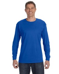 Gildan G540 Men’s Heavy Cotton Preshrunk T Shirt Long Sleeve Crew Neck T-Shirt