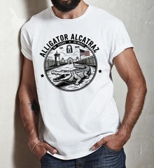 Animal Alligator Alcatraz Everglades Florida Border Patrol T-shirt