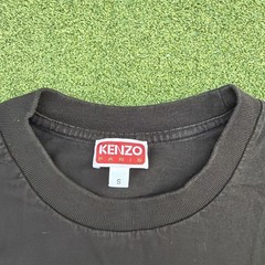 KENZO Paris Box Logo T Shirt short sleeve Black Red Small