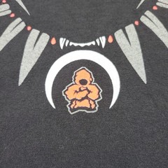 Rufnek T-Shirt Mens Large Black Panther Marvel Short Sleeve Cotton Pullover Logo