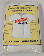 Whitesville WV73544 2-PACK T-SHIRT OFF-WHITE Size XL Men’s JAPAN NEW