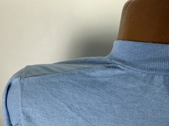 Vintage 80s Graphic T-Shirt M Tight Fit Shower Novelty Grunge Sports Blue USA