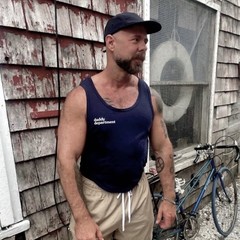 Daddy Department Tank Top Large Gently worn Cotton blend no fabric tag