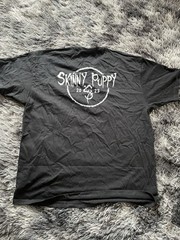 Skinny Puppy Final Tour 2023 AUTHENTIC Merch Black t-shirt size 2XL (e)