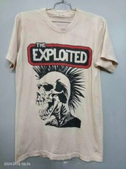 Vintage 90’s The Exploited Band White Short Sleeve Unisex Tshirt Reprint