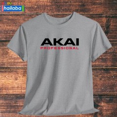 New Akai Professional Logo Shirt Black/Navy/Grey/White/Orange T-Shirt S-5XL