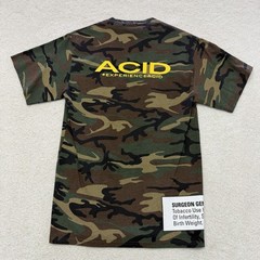 Vintage Acid Cigars Tobacco Promotional T Shirt Size medium New Old Stock VTG