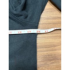 J.Crew Oarsman Heritage Brushed Rib-Knit Long Sleeve Henley Shirt Black Sz M