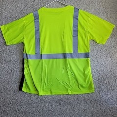 High Visibility Safety Shirt 3XL Hi-Vis Reflective Workwear Towing Class 2 ANSI