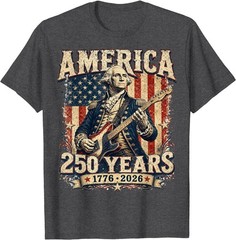 250 Years Patriotic George Washington 250th Anniversary T-Shirt