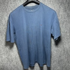 Tommy Hillfiger Classic Small Box Embroidered Logo Designer Men’s T-Shirt Sz XL