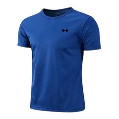 Men’s Quick Dry Running T-Shirt Breathable Mesh Gym Fitness Short Sleeve Sportsw