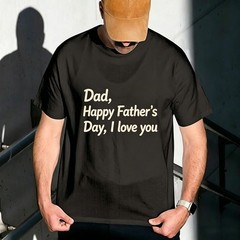 Father’s Day Custom T Shirt Personalized Name Photo Gift For Loving Father
