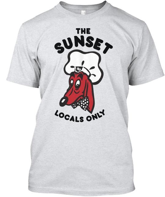 Sunset District Locals T-Shirt Made in the USA Size S to 5XL