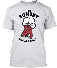 Sunset District Locals T-Shirt Made in the USA Size S to 5XL