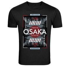 Osaka Tokyo Kyoto Japan City Graphic T-Shirt