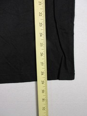 Tultex Mens Pull-On Graphic T-Shirt Crew Neck Short Sleeve Size XL Black