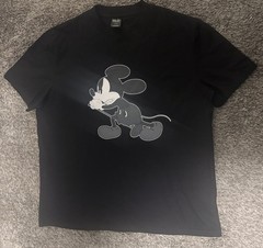 Number Nine Mickey Mouse T-Shirt Men’s Size L Cotton Disney Retro