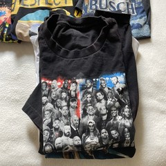 Lot of 20 Graphic T-Shirts Mens Mixed Brands Vintage Modern Bulk Resale Bundle