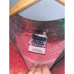 Vintage Gildan Rasta Tie Dye Shirt No Problem Puerto Plata Dominican Republic L
