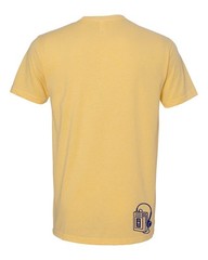 Central Clothing Co. Mix Tape T-shirt, Mens Sizes S,M,L, XL, 2XL, 3XL – Yellow