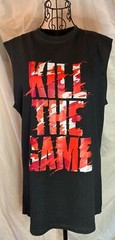 Adult/teen Adidas “Kill the Game” black sleeveless shirt Medium