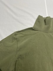 Carhartt Mens Army Green Turtleneck Long Sleeve Shirt Relaxed Fit Large