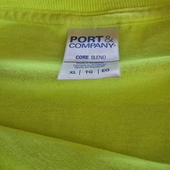 Safety Yellow Long Sleeve T Shirt I Got Mud In My Blood & Gret Nustar TShirt XL