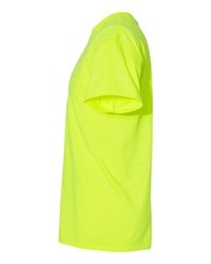 Hi Vis T-Shirt Work Safety Green GILDAN Short-Sleeve 12 Pack Safety Shirts