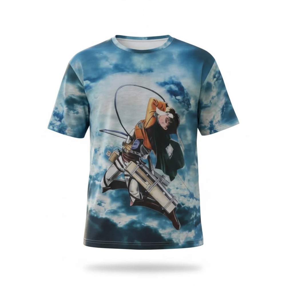 ATTACK ON TITAN ANIME ADULT TEEN T-SHIRT