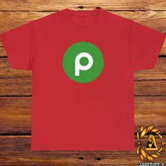Publix Supermarket Logo Black/Sport Grey/White/Navy/Red T-Shirt S-5XL