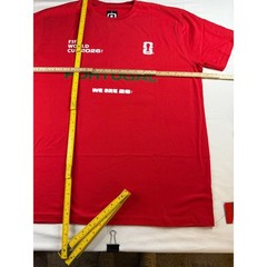 FIFA World Cup 2026 Portugal T-Shirt Red Mens Large We Are 26 Soccer Tee NWT