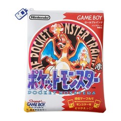 Pokemon Center Japan Red Green Game Boy T-Shirt Pouch Set M Charizard Venusaur