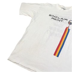 Sinclair Paint VNTG Single Stitch Graphic White T-shirt *See Description*