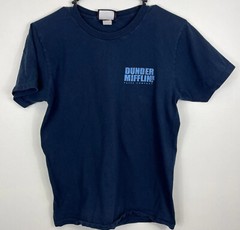 The Office Official NBC Store T-Shirt Size S Small Dunder Mifflin Blue