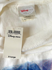 Disney Store Donald Duck Highly Spirited USA Flag Graphic T-Shirt Men’s XL NWT