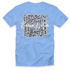 Powder Blue 4 Redrum Nation v9 T-Shirt