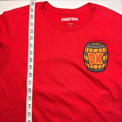 Nintendo Donkey Kong Graphic T-Shirt Red Retro Gaming DK Barrel Men’s Size M