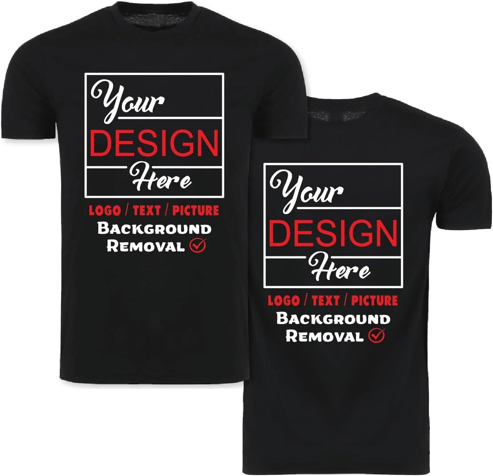 Custom Logo Photo Text Name T-Shirt Best Friend Birthday Keepsake Gift