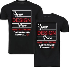 Custom Logo Photo Text Name T-Shirt Best Friend Birthday Keepsake Gift