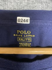 Polo Ralph Lauren T Shirt Men XXL Navy Blue Short Sleeve Classic Basic Tee Pony