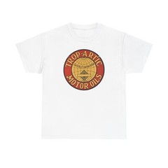 Vintage Inspired Trop-Artic Motor Oils Unisex Heavy Cotton Tee, Classic Car