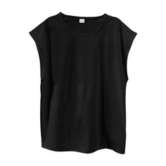 Men’s Loose Short Sleeve T-Shirt round Neck Sleeveless Casual Breathable Summer