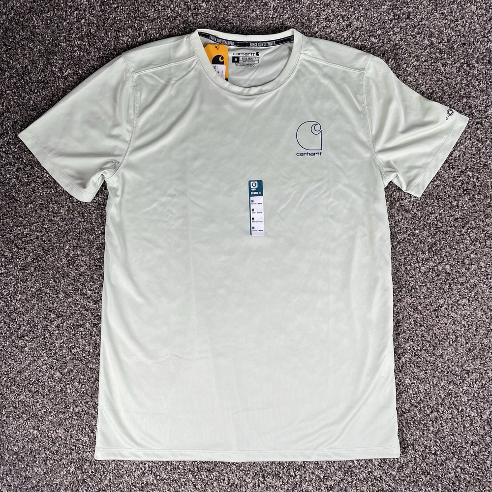Carhartt Mens Medium Color Big Sky Force Sun Defender Short Sleeve T-Shirt – NWT